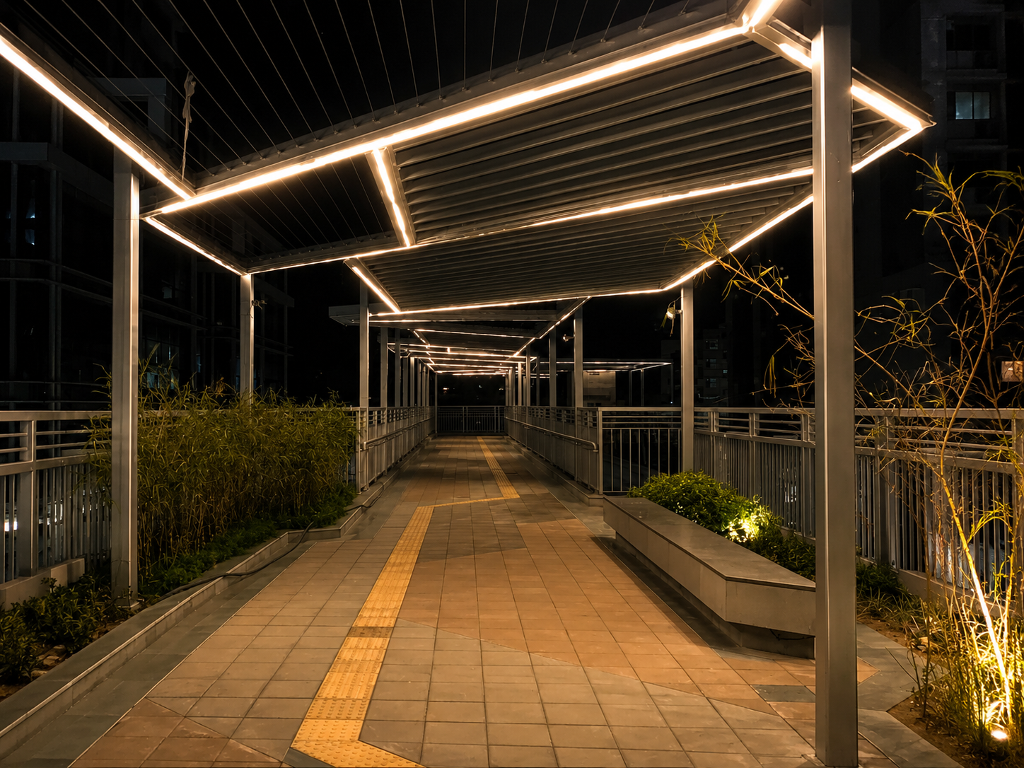 DLF Cyber Hub Foot Over Bridge photo 2