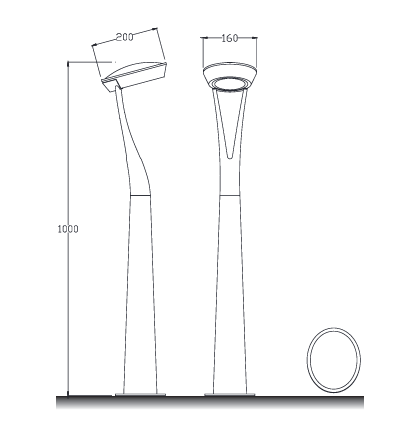 Pulcra — technical drawing