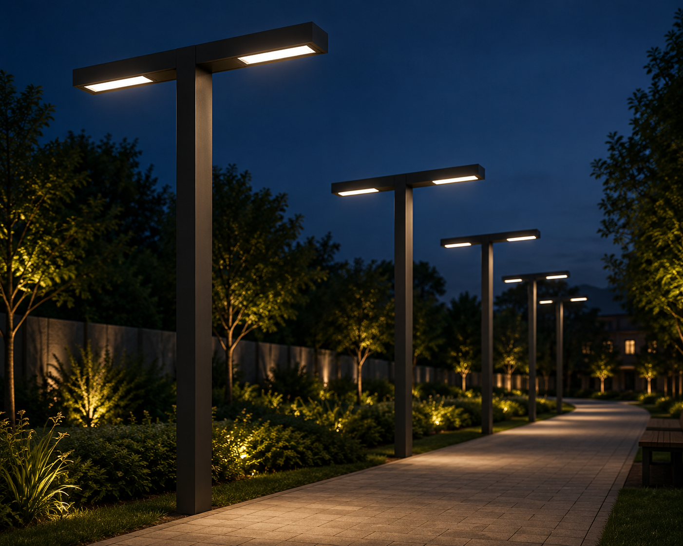 Cuadro Column — Bagoti outdoor lighting