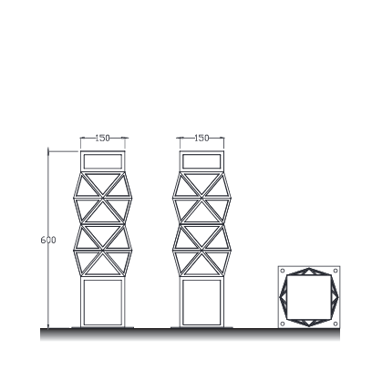 Pattern 3 — technical drawing