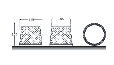 Pattern 5 — technical drawing